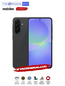Samsung A36 5G - 8GB RAM - 256GB Storage - PTA Approved - 12 Months Warranty - Black - The Original Bro Mobiles - TOB33
